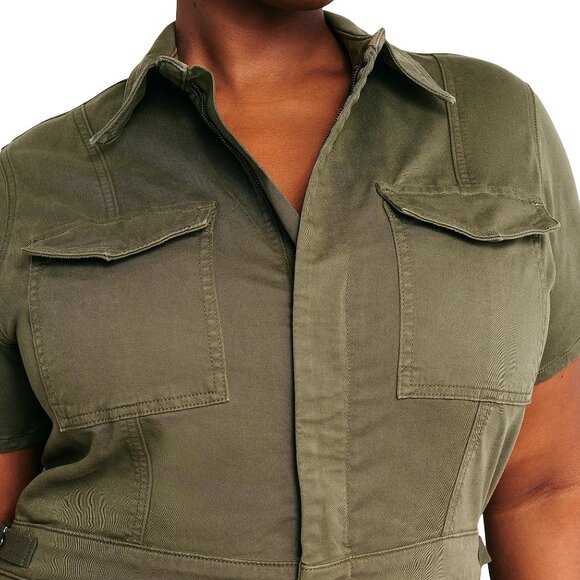 Good American  Fit For Success Utility Jumpsuit (new, no pkg) - Picture 2 of 5